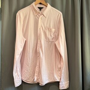 Pink Banana Republic Button-down Shirt Size XL Slim Fit